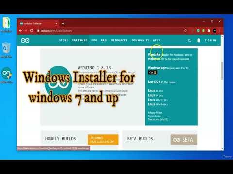 Arduino-12: Installing IDE on Windows