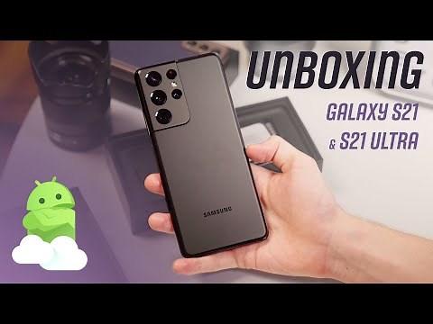 Samsung Galaxy S21/S21 Ultra unboxing: Thin box, huge phone!