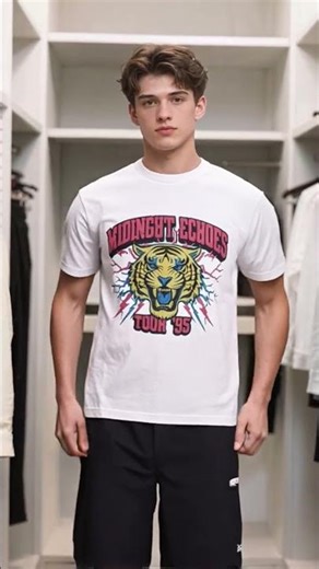 Vintage Tiger Graphic T-Shirt | Retro Streetwear Lookbook 2025