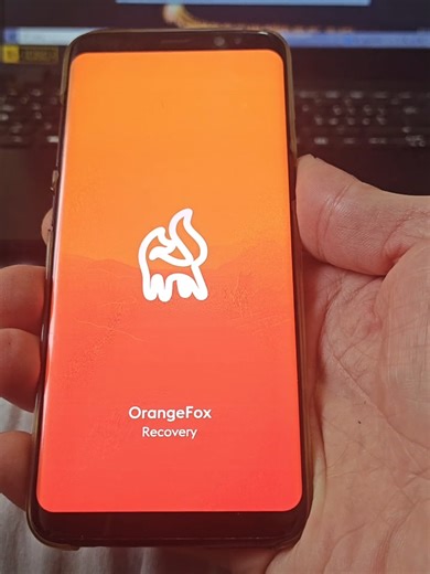 TWRP recovery📱 vs OrageFox recovery📱🦊 #galaxys8 #androidmodding #android #fyp #twrp