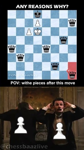 Never Give Up! ♟️ One Move Changed Everything 😱#chess #chessgame #chesscom#chesstactics#chesspuzzle