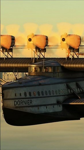 A monster from World War II: Dornier Do X#aviation #airplane #flight