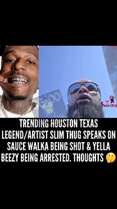TRENDING #houston Texas Legend/Artist #slimthug Speaks on #saucewalka Being Shot & #yellabeezy Being Arrested For #mo3 What Do You Think About this 🤔🤔🤔 | Quentin Yett