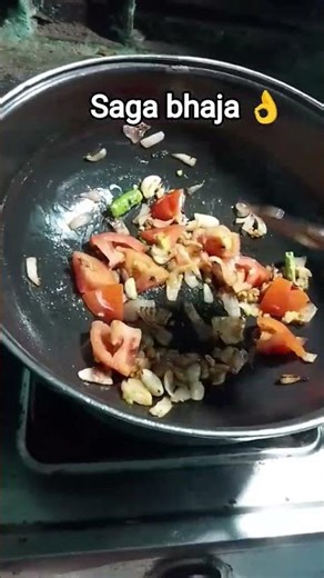 saga bhaja recipe 👌#@Odia_kitchenhome