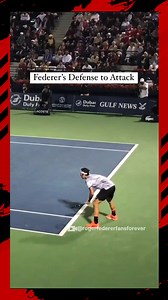 13K views · 453 reactions | Federer's Defense to Attack. #RogerFederer #Federer #Roger #swisslegend #FedererForever #tennislegend #GOAT #RForever | Swiss Tennis Royalty | Facebook