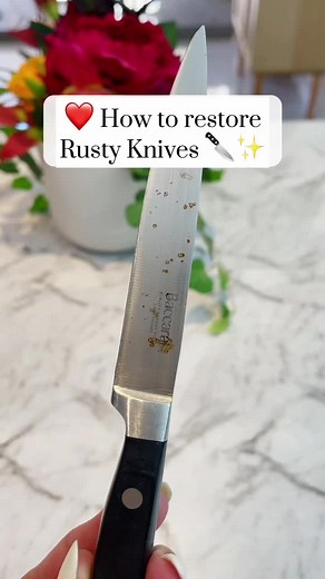 Restore Rusty Knives with this Simple Trick!