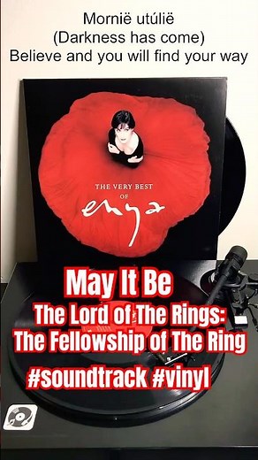 Enya - May It Be (The Lord of the Rings: The Fellowship of the Ring) (2001) #soundtrack #vinyl