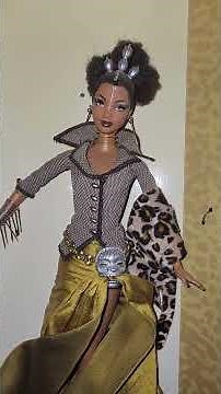 Treasures of Africa Barbie designed by Byron Lars is added to the Doll Family