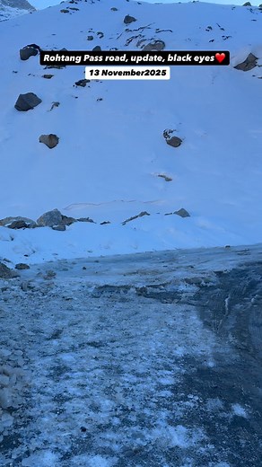 Road update, Rohtang pass today #rohtangpass #manali #ataltunnel #himachalpradesh #shimla package, Manali 8894094075 | Deepak Sharma