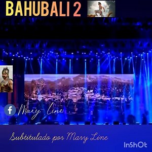 64K views · 2.9K reactions | Con sonido y voz en vivo impecable ; nos traen este tema de una de las escenas mas tristes de la película BAHUBALI !! Con la entrada del actor Indio PRABHAS en vivo . La música llena de nostalgia y tristeza ¿La recuerdas? | Mary Line | Facebook