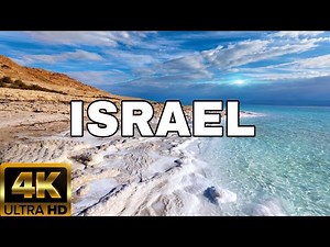 FLYING OVER ISRAEL (4K UHD) - AMAZING BEAUTIFUL SCENERY & RELAXING MUSIC