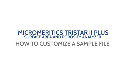 TriStar – How to Customize a Sample File