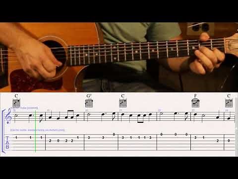 How to Play Give Me That Old Time Religion on Guitar with TAB