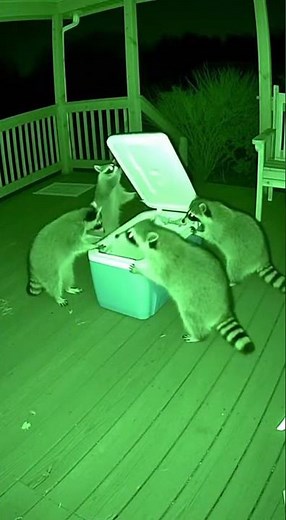Raccoon Army's Epic Cooler Heist
