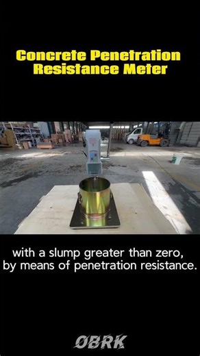 Concrete Penetration Test Apparatus | Quick Demonstration