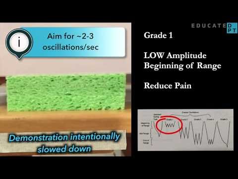 Maitland Mobilization Grading - A Visual Aid