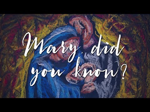 Mary, Did You Know - Christian Music with lyrics - Christmas Music
