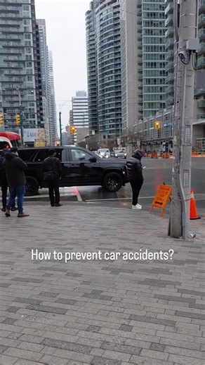 Perry on Instagram: "How to Avoid Car Accidents at intersections? Stop yield behind crosswalk lines until pedestrian clear completely, never block intersection never block road or bicycle lane, never drive impaired, never talk on the phone while driving, use winter tire during Snow season time, stop for signs or signals and obey the rules #safetyfirst #safety #drivesafe #roadtrip #fyp"