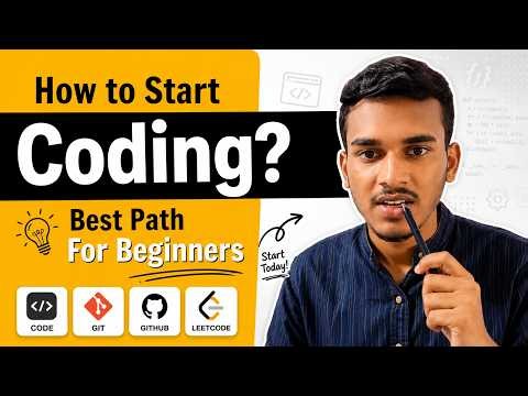 How to start coding in 2026 🚀 (Complete Beginner's Guide 📚) and roadmap