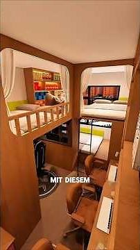 3 Kinder, ein Zimmer: Die perfekte Lösung #keşfet #viral #interiordesign #style #design #viralvideo