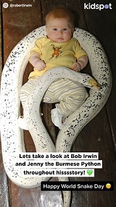 Bob Irwin, or as his friends and family call him, the snake whisperer, has been through a lot of ups and downs with Jenny the Burmese over the years - but she never turns down the chance to give our fave wildlife warrior a big 'constricting' cuddle. 🐍💗 | Kidspot