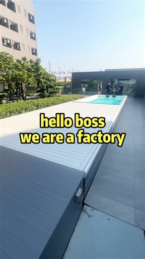 Hello boss, we’re a factory #swimmingpools #endlesspool#endlesspoolswimmingpool #factory