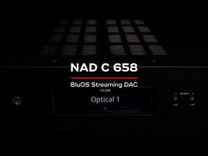 NAD Electronics | NAD C 658 BluOS Streaming Preamp DAC