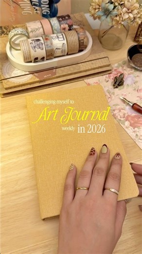 Challenging myself to Art Journal in 2026 + join my Mail Club on Patreon! 📮
