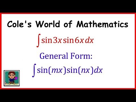 Integral of (sin3x)(sin6x) ❖ Calculus 1 ❖ Integral of (sin mx)(sin nx)