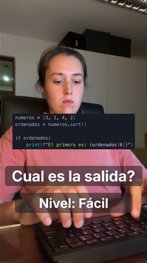 Print de primer elemento de lista con Python