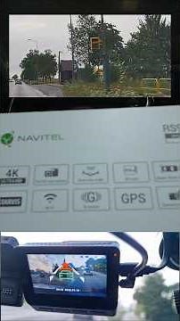 A video recorder that warns against speed cameras, pedestrians and dangers Navitel RS984 GPS 4K Dual