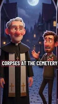 The drunk said — God and the Devil are dividing corpses in the cemetery! 😱💀😂 #funnyvideo #joke