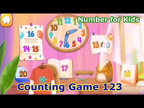 Numbers Games for Kids - Kindergarten Child Learn to Count Toddlers