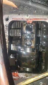 Top plate on Eaton 10 speed Transmission airleak fix...From broke piston housing on topplate to re