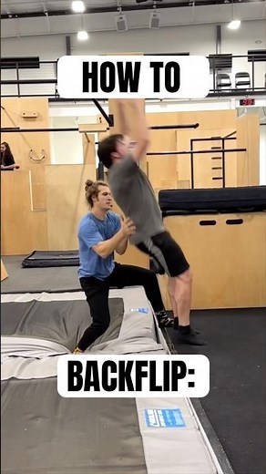 HOW TO BACKFLIP TUTORIAL 🤯