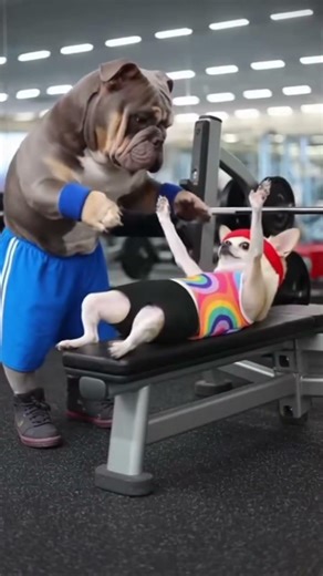 Dog Trainer Coaching a Tiny Puppy Workout! 🏋️💪