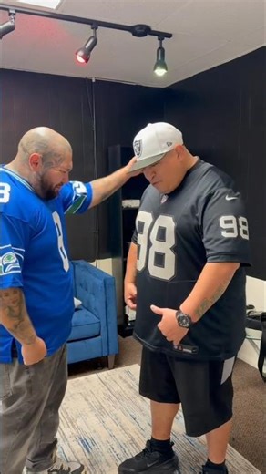 Raider fan changing teams for the Superbowl #Raidernation #raiders #themcraidershow #Superbowl