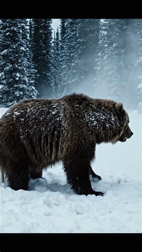Fight for the Frozen Forest | Grizzly vs Wolves