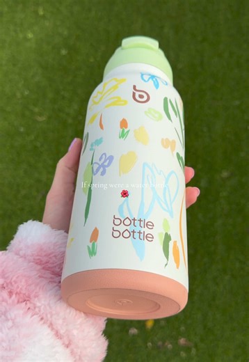 Spring-Inspired Water Bottle Designs