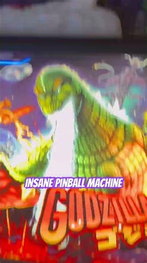 Insane Godzilla Pinball Machine