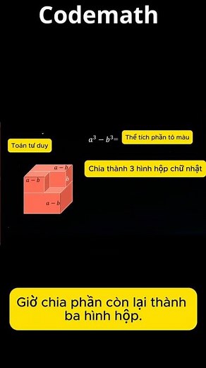 Giải Mã Hằng Đẳng Thức Đáng Nhớ #toantuduy #hangdangthuc #codematg