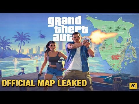 GTA 6 Map LEAKED | 😱 Full Vice City Map Revealed |