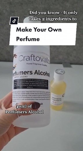 Make Your Own Perfume with 2 Simple Ingredients!