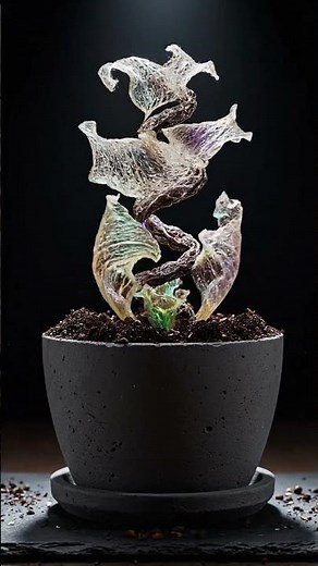 The Alien Flower That Shouldn't Exist But Does #satisfying #ai