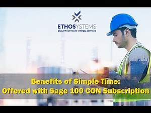 Simple Time for Sage 100 CON Overview