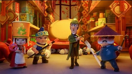 Gnomeu e Julieta: O Mistério do Jardim Trailer (2) Dublado