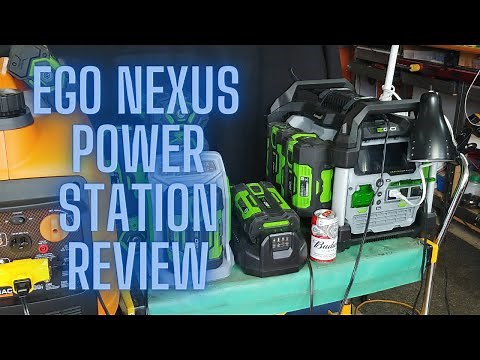 EGO Nexus Power Station Review - Hookup to Generator & Solar System