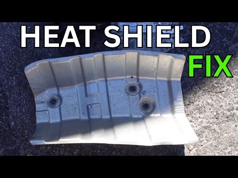 How to Fix A Heat Shield - Muffler Rattle