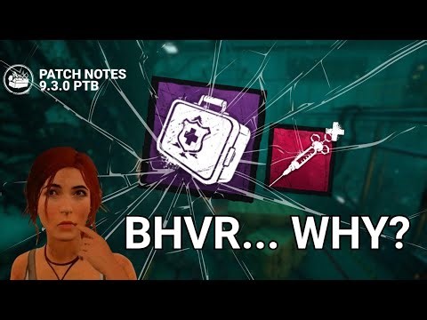 BVHR Finally Listened... And Somehow Made A Bigger Mess. | DBD PTB 9.3.0 Syringe Rework