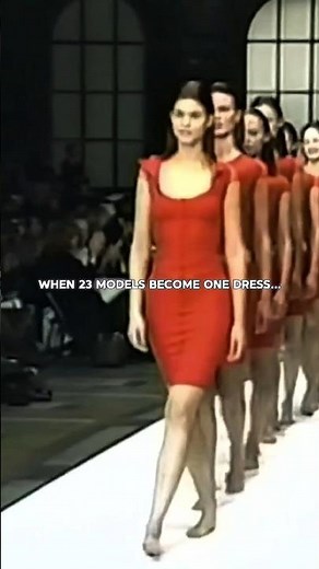 When 23 Models Shared ONE Dress! 🤯 | Legendary Runway Show